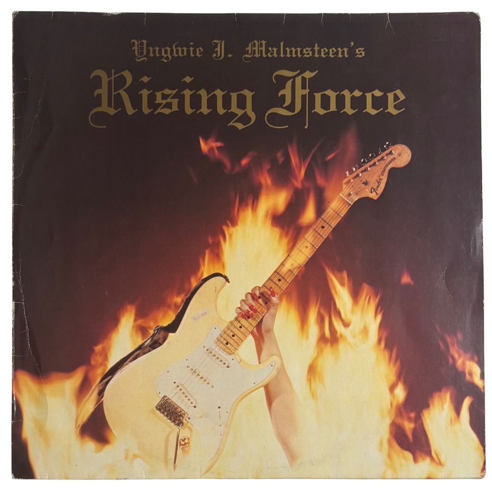 Yngwie J Malmsteen Rising Force Vinyl LP 1984 Polydor 825 324-1 Holland Import